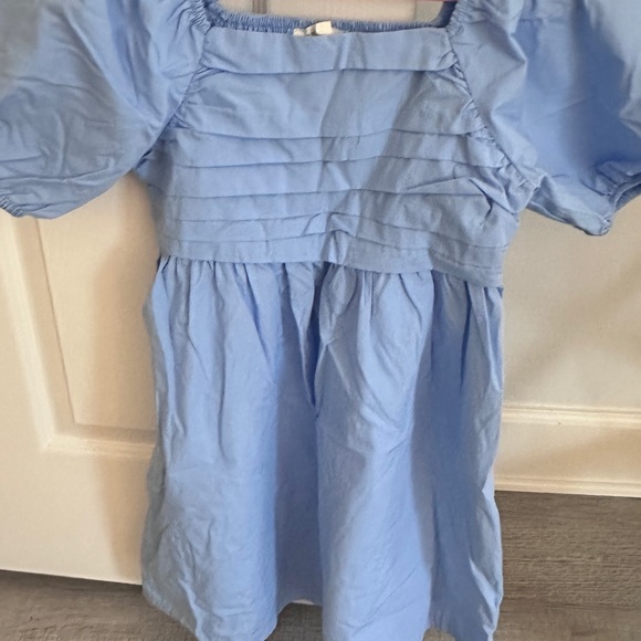 Chic Light Blue Kids Dress - Picture 1 of 1